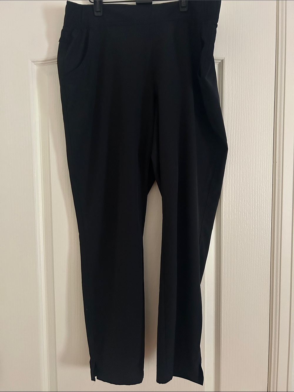 Eddie Bauer Black Pull-On Track Pants